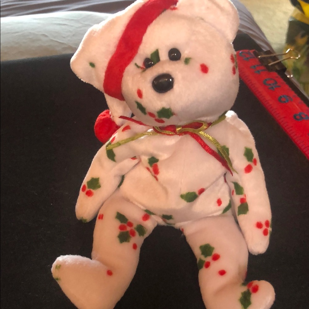 Festive Holiday Bear Plush